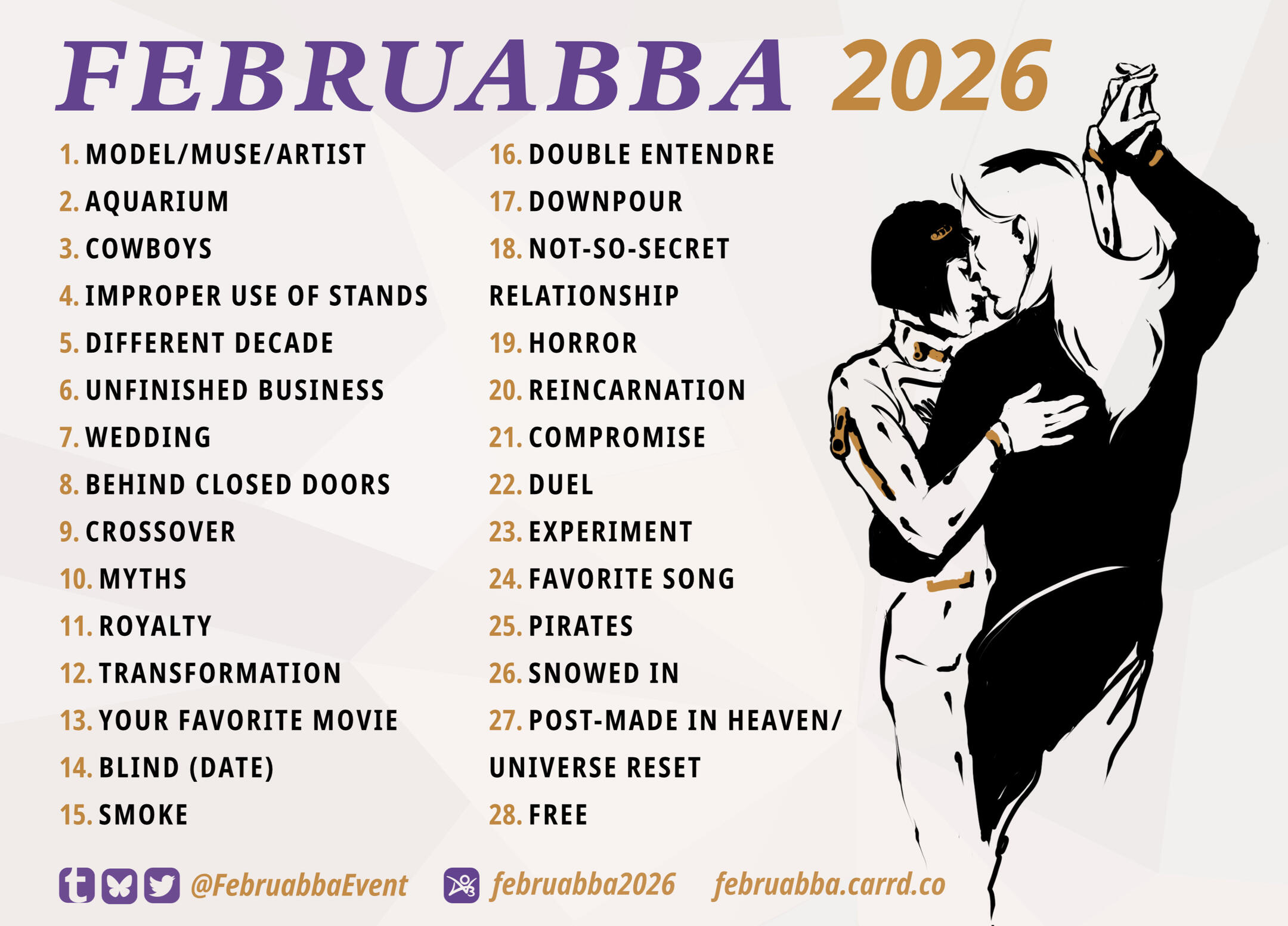 Februabba prompts